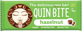 Bar Kasar Hazelnut Tanpa Gluten BIO 30 g QUIN BITE